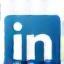 LinkedIn icon as image